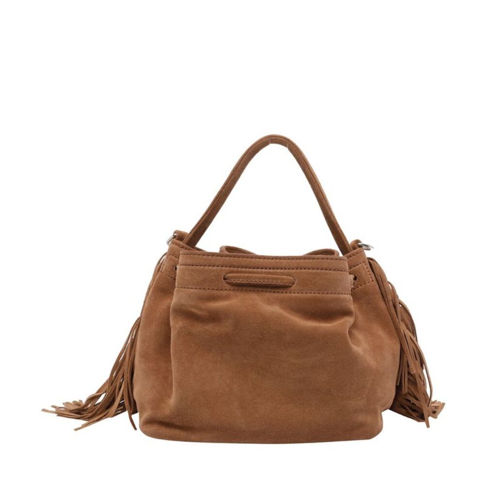 Vic Matie' Women Travel Fringed Bucket Bag - Picture 4 of 4